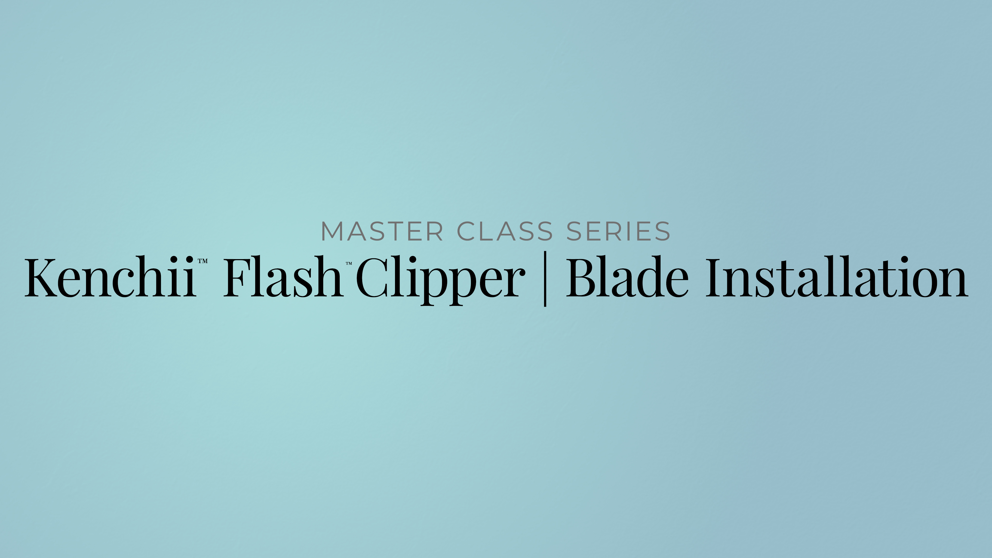 Removing/Adding Flash™ Blades Thumbnail